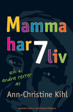 Framsida av boken Mamma har 7 liv
